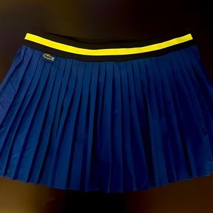 Lacoste Pleated Tennis Skirt